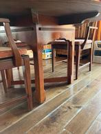 Kersenhouten eethoek met 4 stoelen, Ophalen, Gebruikt, Klassiek, Lorenz.allertz@hotmail.com