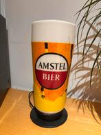 Vintage Amstel Bier Lamp, Ophalen of Verzenden, Gebruikt, Glas, Minder dan 100 cm
