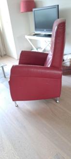Rode Relaxstoel, 75 tot 100 cm, Minder dan 75 cm, Gebruikt, Leer