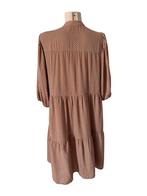 Co’Couture jurk L, Maat 38/40 (M), Bruin, Ophalen of Verzenden, Zo goed als nieuw