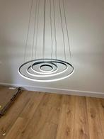 Hanglamp met 4 ringen zwart en goud, Huis en Inrichting, Lampen | Plafondlampen, Nieuw, Ophalen of Verzenden