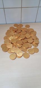 250 gouden melk chocolade munten, Diversen, Ophalen of Verzenden
