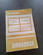Suzuki dr650rse handleiding instructieboekje dr 650 rse, Motoren, Ophalen of Verzenden, Suzuki