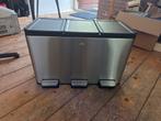 EKO - Essential splitted Recycler pedaalemmer 3x10 liter, Huis en Inrichting, Woonaccessoires | Prullenbakken, Ophalen of Verzenden