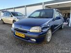 Renault Clio 1.8 RSi, Auto's, Renault, Gebruikt, 4 cilinders, Blauw, Leder en Stof