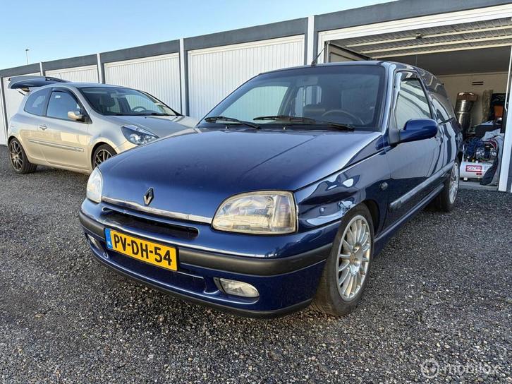Renault Clio 1.8 RSi, Auto's, Renault, Bedrijf, Clio, ABS, Alarm, Centrale vergrendeling, Elektrische buitenspiegels, Elektrische ramen