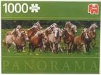 Jumbo - Haflinger Paarden - 1000 stukjes  (AANBIEDING), Ophalen of Verzenden, 500 t/m 1500 stukjes, Nieuw, Legpuzzel