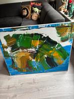Schilderij op doek JAN FRENKEN 101/81 CM, Ophalen of Verzenden