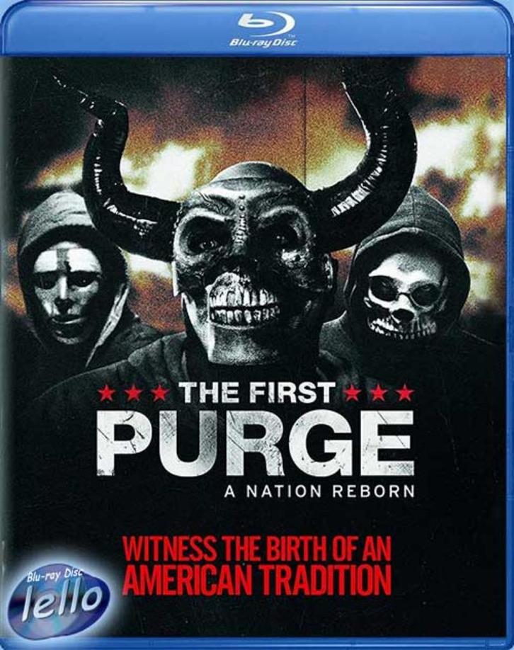 Blu-ray: The First Purge (2018 Y'lan Noel) UK NLO, Cd's en Dvd's, Blu-ray, Nieuw in verpakking, Horror, Ophalen of Verzenden