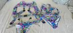 Psychedelische Rave Outfit - Bikini Set, Ophalen of Verzenden, Nieuw, Overige kleuren, Bikini