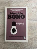 Simplicity - Edward de Bono, Ophalen of Verzenden, Gelezen, Overige onderwerpen, Edward de Bono