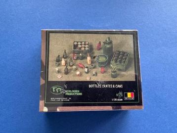 Verlinden	76	Bottles, Crates & Cans	1/35	VINTAGE  SEALED beschikbaar voor biedingen