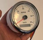 GPS Speedometer 85mm, 0-60 km + GPS antenne, Ophalen of Verzenden, Nieuw