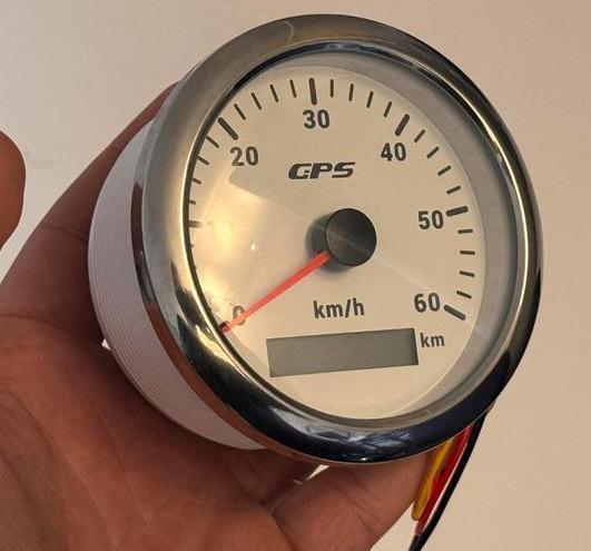 GPS Speedometer 85mm, 0-60 km + GPS antenne, Auto-onderdelen, Dashboard en Schakelaars, Nieuw, Ophalen of Verzenden