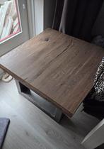 Zwaare Robuuste massief houten blad. Salontafel, Huis en Inrichting, Tafels | Eettafels, Ophalen, Rechthoekig, 100 tot 150 cm