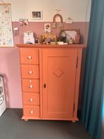 Antieke Spekkast, Geverfd, Ophalen