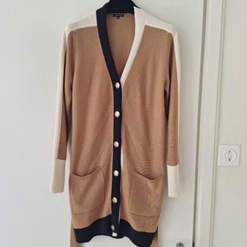 Caroline Biss vest beige, blauw, ecru met 38 beschikbaar voor biedingen