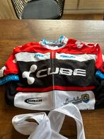 Cube wieler setje maat xl! Wit blauw rood zwart!, Heren, Zo goed als nieuw, Cube, XL