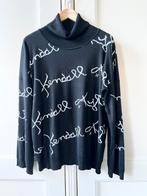 Kendall + Kylie coltrui zwart/wit, maat L/40, Ophalen of Verzenden, Zo goed als nieuw, Maat 38/40 (M), Zwart