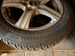 Winterbanden Continental 185/60 R15 T met Velgen, Auto-onderdelen, Banden en Velgen, Ophalen, Gebruikt, 15 inch, Banden en Velgen