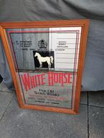 White Horse Whisky Spiegel,, Verzamelen, Ophalen of Verzenden, Gebruikt, Reclamebord