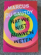 Wat we niet kunnen weten - Marcus Du Sautoy, Verzenden, Zo goed als nieuw