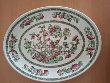 schaal bord ovaal Indian Tree Johnson Brothers beschikbaar voor biedingen