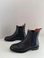 Closed 37 Zwarte leren boots - Stijlvol en comfortabel, Zwart, Lage of Enkellaarzen, Ophalen of Verzenden, Zo goed als nieuw