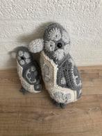 Gehaakte pinguins, Kinderen en Baby's, Speelgoed | Knuffels en Pluche, Ophalen of Verzenden, Zo goed als nieuw, Overige typen