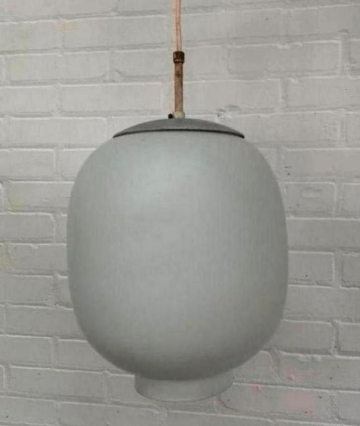 Lamp twee vintage Gispen Giso hanglampen jaren 50., Huis en Inrichting, Lampen | Hanglampen, Ophalen of Verzenden