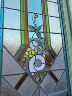 3 - delige set Jugendstil glas in lood deuren 259x241cm., Ophalen