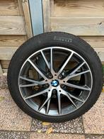 Origineel BMW velgen met banden 195-55-17, Auto-onderdelen, Banden en Velgen, Gebruikt, Banden en Velgen, 17 inch, Personenwagen