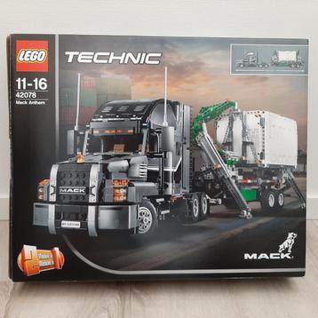 Lego Technic 42078 Mack Anthem (lege Doos) beschikbaar voor biedingen