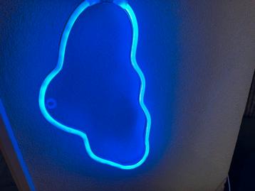 2 LED Wandlampjes - Bliksem & Wolk beschikbaar voor biedingen