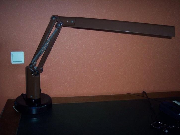 Lamp vintage, Huis en Inrichting, Lampen | Tafellampen, Minder dan 50 cm, Kunststof, Ophalen