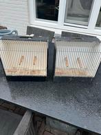 Twee tt kooitjes, Dieren en Toebehoren, Ophalen, Gebruikt, Hout, Overige typen