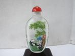 Chinese handbeschilderde snuff bottle, snuifflesje.0105 #, Ophalen of Verzenden