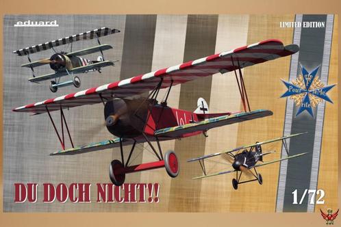 Eduard 1/72 Du doch nicht!! Limited Edition, Hobby en Vrije tijd, Modelbouw | Vliegtuigen en Helikopters, Nieuw, Vliegtuig, 1:72 tot 1:144