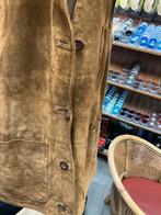 Vintage Suède Gilet, Kleding | Heren, Overige Herenkleding, Ophalen of Verzenden, Zo goed als nieuw