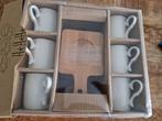 Koffieset voor 6 Personen met Bambo schoteltjes., Huis en Inrichting, Keuken | Servies, Ophalen of Verzenden, Nieuw, Overige stijlen