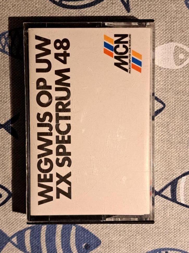 ZX Spectrum cassette 'WEGWIJS OP SPECTRUM' – getest& werkend, Computers en Software, Vintage Computers, Ophalen of Verzenden