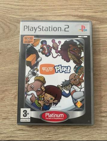 Ps2 game eyetoy  beschikbaar voor biedingen