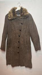 Arma Women leren jas met bontkraag - maat xl, Bruin, Arma, Maat 42/44 (L), Ophalen of Verzenden