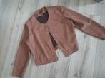 Jasje maat 48 Norah zgan bruin suedelook, Ophalen of Verzenden, Zo goed als nieuw, Maat 46/48 (XL) of groter, Bruin