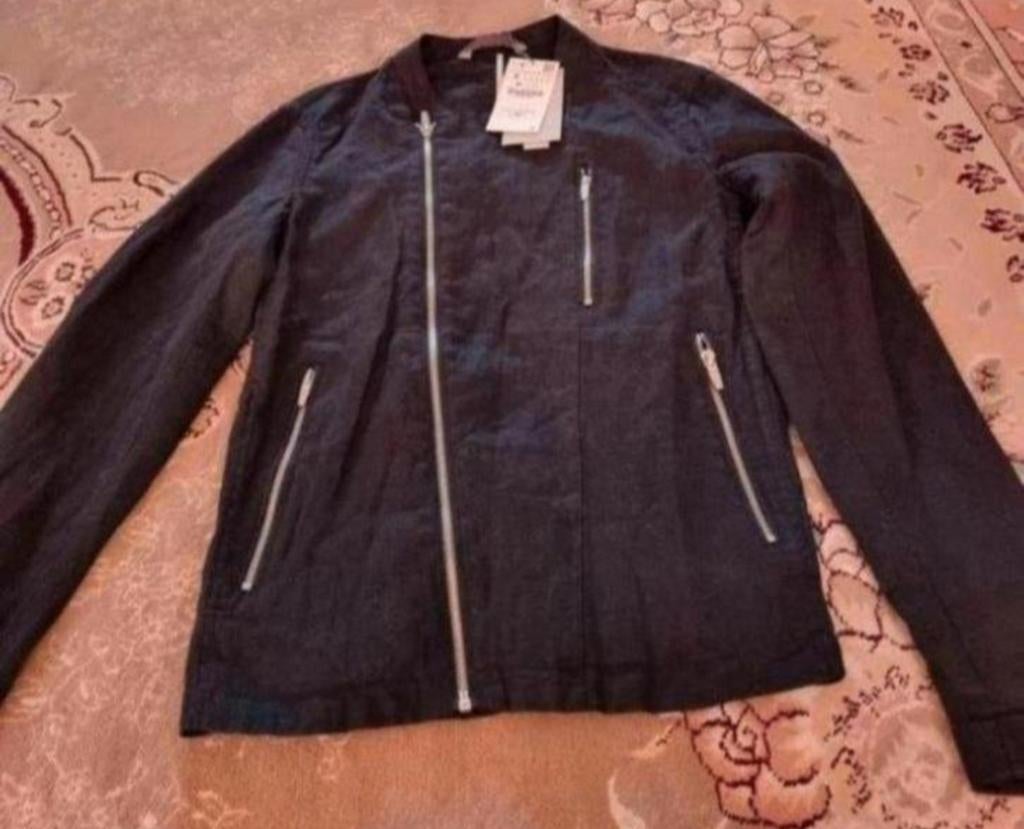 Nieuwe Zara heren jas - Maat S, Zara, Zwart, Nieuw, Ophalen of Verzenden