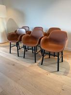 Normann Copenhagen Form armstoel volledig leder,eiken zwart, Huis en Inrichting, Stoelen, Ophalen, Overige kleuren, Hout, Zo goed als nieuw