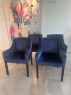 5 Keijzer en Co Stoelen - Mooie Zit!, Gebruikt, Blauw, Ophalen of Verzenden, Stof