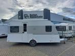 Knaus Sport 450 FU, Caravans en Kamperen, Caravans, Rondzit, Bedrijf, Schokbreker, Overige typen