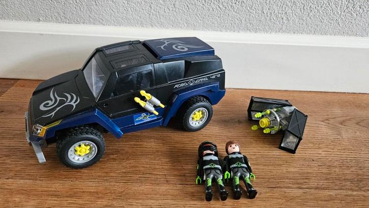 Playmobil Top Agents Robo-gangster terreinwagen 4878, Kinderen en Baby's, Speelgoed | Playmobil, Gebruikt, Complete set, Ophalen of Verzenden