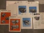 7x folder Mercedes / Deutz / Allison, Ophalen of Verzenden, Gelezen